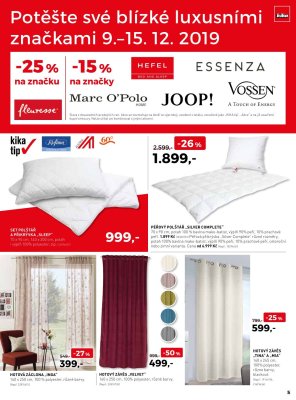 akční leták Kika nábytek 5.12.2019-23.12.2019