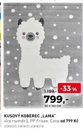 Kusový koberec Lama