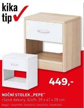 Noční stolek pepe
