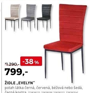 Židle Evelyn