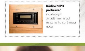 Rádio/MP3 přehrávač