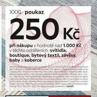 XXXL poukaz