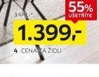 4 CENA ZA ŽIDLI