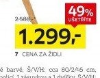 7 CENA ZA ŽIDLI