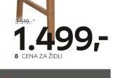 8 CENA ZA ŽIDLI
