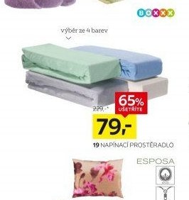 Napínací prostěradlo