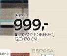 Tkaný koberec