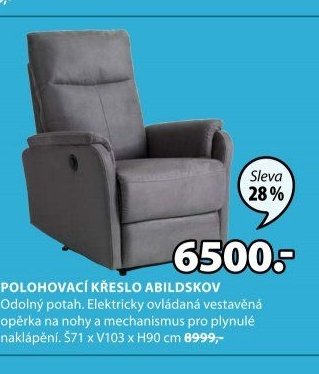 POLOHOVACÍ KŘESLO ABILDSKOV