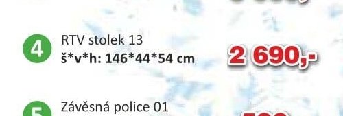 RTV stolek 13