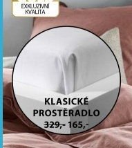 Klasické prostěradlo