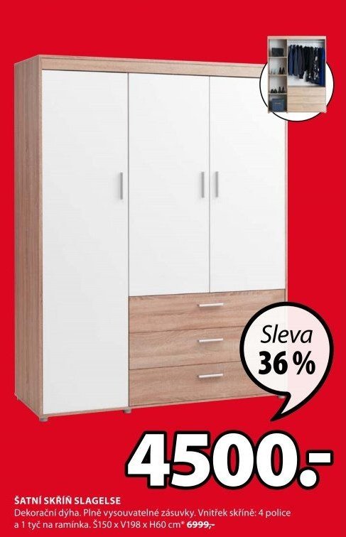 ŠATNÍ SKŘÍŇ SLAGELSE