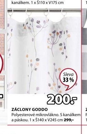 ZÁCLONY GODDO