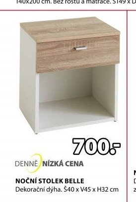 NOČNÍ STOLEK BELLE