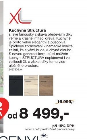 Kuchyně Structura