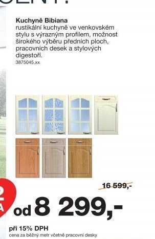 Kuchyně Bibiana