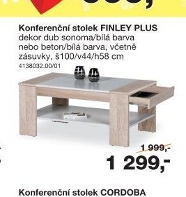 Konferenční stolek FINLEY PLUS