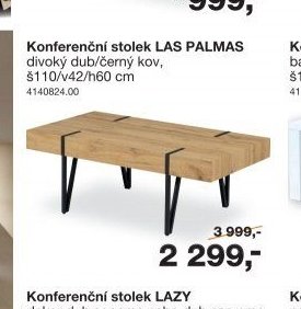 Konferenční stolek LAS PALMAS
