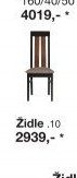 Židle .10