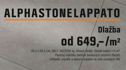 ALPHASTONE LAPPATO