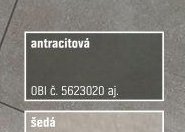 antracitová