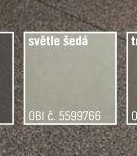 Granit dlažba světle šedá