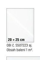 Obklad 20 x 25 cm