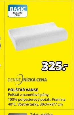 Polštář Vanse