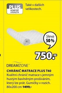 Chránič matrace Plus T40