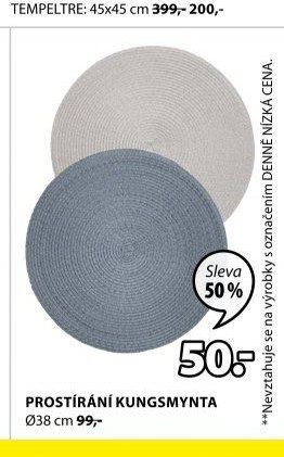 PROSTÍRÁNÍ KUNGSMYNTA