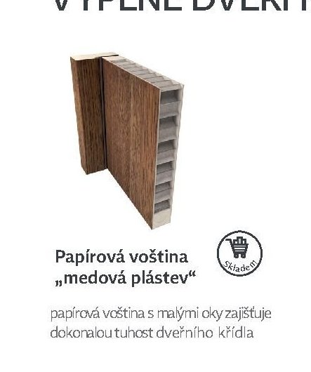 Papírová voština „medová plástev“