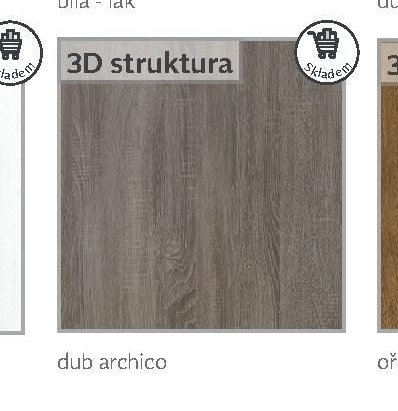 3D struktura - dub archico