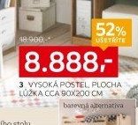 Vysoká postel