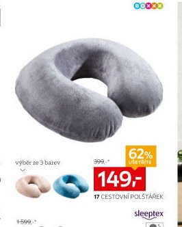17 Cestovní polštářek