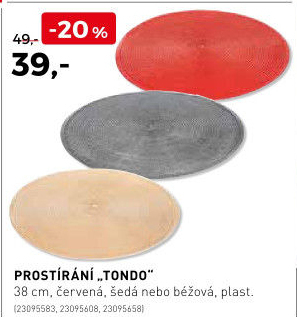Prostírání Tondo