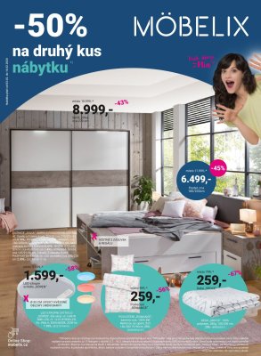 akční leták Möbelix 3.2.2020-16.2.2020