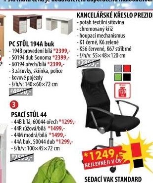 KANCELÁŘSKÉ KŘESLO PREZIDENT