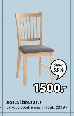 JÍDELNÍ ŽIDLE SEJS