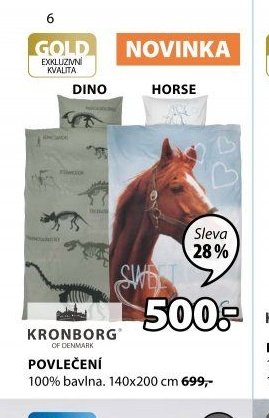 Povlečení DINO/HORSE