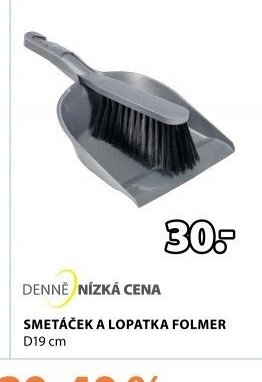 SMETÁČEK A LOPATKA FOLMER