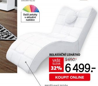 RELAXAČNÍ LEHÁTKO