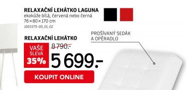 RELAXAČNÍ LEHÁTKO LAGUNA