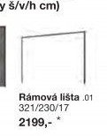 Rámová lišta .01