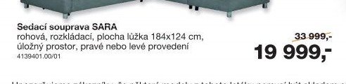 Sedací souprava SARA