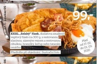 XXXL „Selský“ řízek