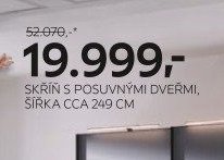 SKŘÍŇ S POSUVNÝMI DVEŘMI