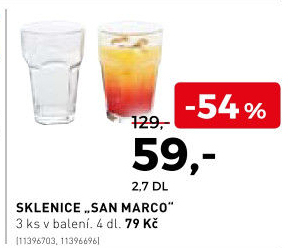 Sklenice San Marco