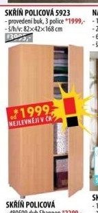 Skříň policová 5923