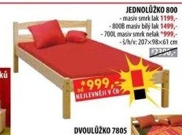 JEDNOLŮŽKO 800