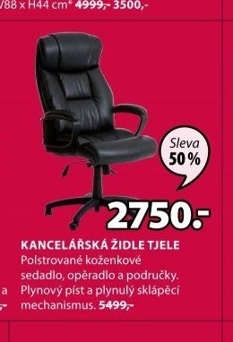 KANCELÁŘSKÁ ŽIDLE TJELE