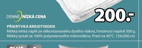 PŘIKRÝVKA BREIDTINDEN